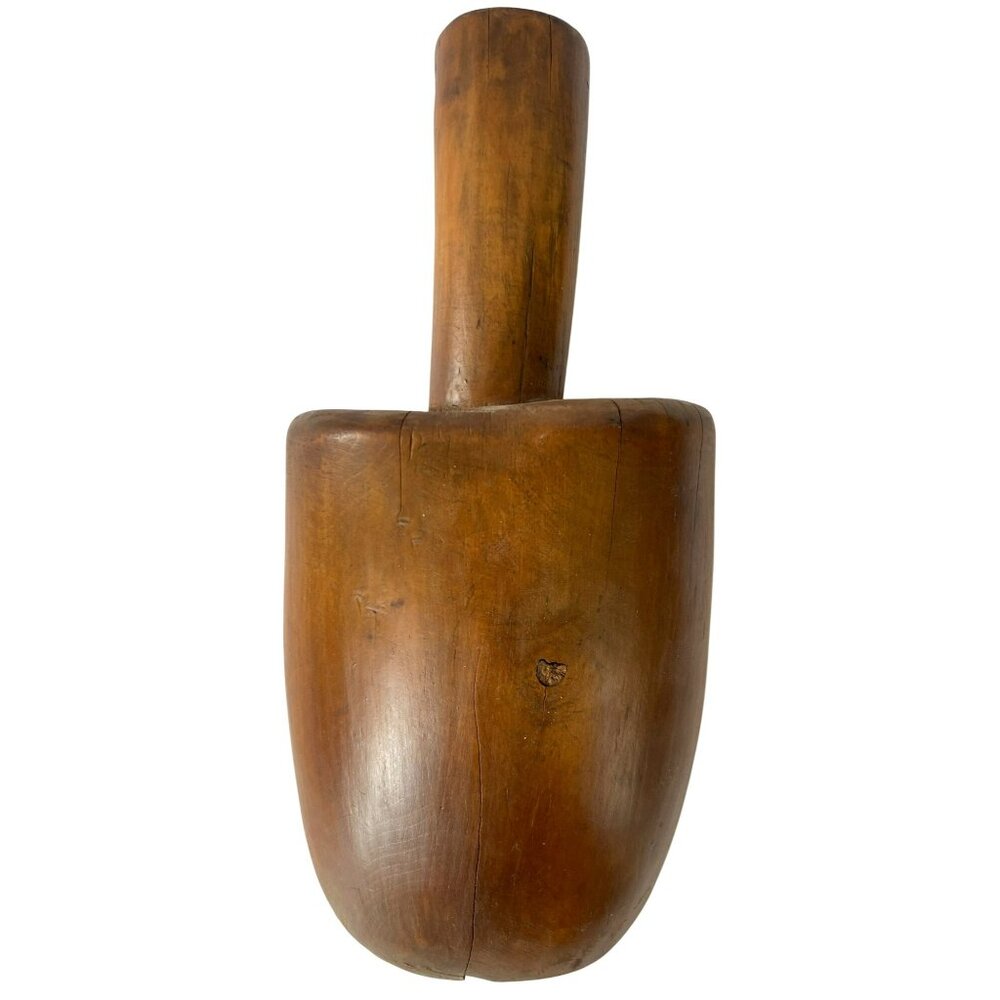 Antique Vintage Kitchen Tools Wooden Scoop & Paddle Hand Crafted Made Rustic - Picture 5 of 13